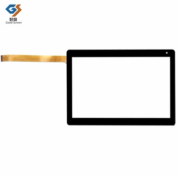 10.1 inç Siyah Beyaz Tablet PC Kapasitif Dokunmatik Ekran Digitizer Sensörü Dış Cam Panel Için DEXP Ursus B21 3G
