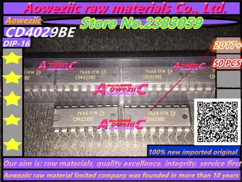 Aoweziic 2021 + %100 yeni ithal orijinal CD4029BE CD4016BE CD4510BE CD4510 CD4516BE CD4516 DIP-16 sayaç bölücü