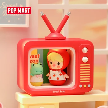 POP MART Tatlı Fasulye Buradayım! Serisi Kör Kutu 1 ADET / 12 ADET Bebek doğum günü hediyesi Çocuk Oyuncak Aksiyon Oyuncak