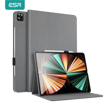 ESR iPad Pro için 12 9 İnç 2021 Mini 6 iPad 9 8 7 Gen Oxford Kumaş Kat Standı akıllı kapaklı kılıf iPad Hava 4 Pro için 11 12.9 Kılıf