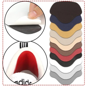 4 ADET Tabanlık Topuk Onarım Sübvansiyonu Yapışkan Ayakkabı Delik Spor Ayakkabı Ayarlanabilir Boyutu Aşınma Önleyici Ayak Pedi Astarı Topuk Koruyucu Arka Etiket