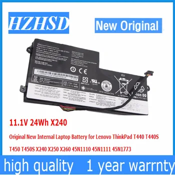 11.1 V 24Wh X240 için Orijinal Yeni Laptop Batarya Lenovo ThinkPad T440 T440S T450 T450S X240 X250 X260 45N1110 45N1111
