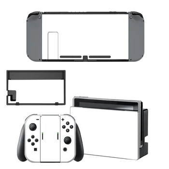 2 Stilleri Beyaz Stil Vinil çıkartma kaplama Sticker Nintendo Anahtarı NS NX Konsolu Koruyucu Oyun Accessoriy NintendoSwitch