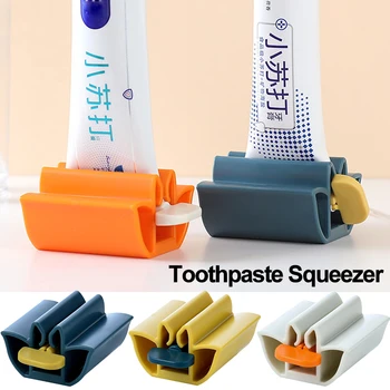 Plastik Diş Macunu Dağıtıcı Tüp Sıkacağı Tasarrufu temizleme kremi Sıkacağı Klipleri Manuel Diş Macunu Sıkmak Banyo Aksesuarları