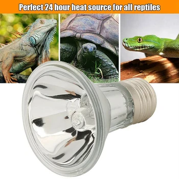 25 W/50 W / 75 W ısı lambası UVA UVB Sürüngenler Amfibi Kertenkele Basking ısıtıcı ampul akvaryum Tankı Lambaları aydınlatma