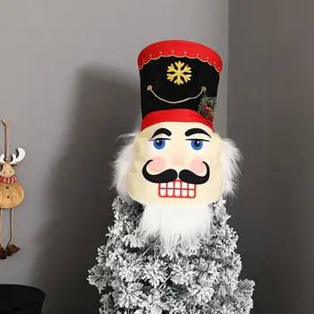 Noel Ağacı Topper Festivali Aksesuar Parti Dekorasyon Şapka Masaüstü Süsler Ev Tatil Kış Dekor