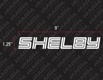 (2 Adet) SHELBY COBRA MUSTANG sticker vinil çıkartması