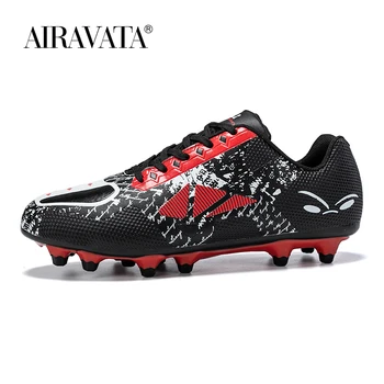 Futbol ayakkabıları Mens İçin Yeni FG Futbol Cleats Çizmeler Yetişkin Çocuklar Su Geçirmez Nefes Sneakers Eğitim Futsal ayakkabı Zapatillas