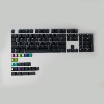 GMK Renk Piksel Nokta Kiraz Profili Benzersiz Yazı Tipi Boya Alt Kalın PBT GK61 Keycaps Mekanik Klavye İçin ANSI 104 TKL 96 84 68 GMK