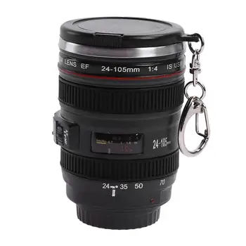 50 ml Yaratıcı Kamera Lens Fincan Mini Çay Kupa Su Şişesi Ev Drinkware 1: 1 Ölçekli Kahve Çay Kupa Su Şişesi Ev Drinkware