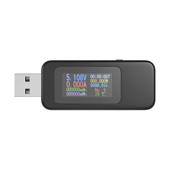 USB Tester DC 4-30V Dijital Voltmetre Amperimetro Akım Gerilim Metre Amp Volt Ampermetre Dedektörü Güç Bankası Şarj Göstergesi