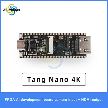Tang Nano 4K Gowın Minimalist FPGA GoAI Geliştirme Kurulu HDMI + OV2640 Kamera