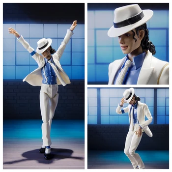 Michael Jackson Şekil Pürüzsüz Ceza Moonwalk aksiyon figürü Koleksiyon Model Oyuncaklar