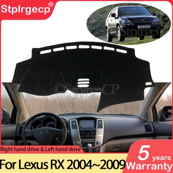 Lexus RX 2004~2009 için XU30 Kaymaz Mat Dashboard Kapak Güneşlik Dashmat Korumak Araba Aksesuarları RX300 RX330 RX350 RX400h 2006
