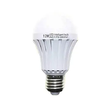 E27 5W 7W 9W 12W LED Akıllı Acil durum aydınlatma LED ampulü şarj edilebilir pil Aydınlatma Lambası Dış Aydınlatma Bombillas El Feneri