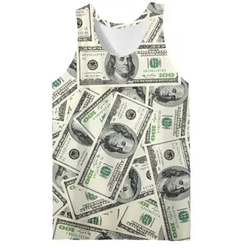 KYKU para T-shirt Erkekler Dolar Komik T Shirt banknot Gömlek Baskı Kısa Kollu yaz Baskılı Tarzı Büyük Boy