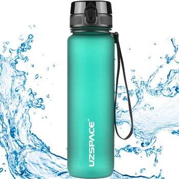 Spor Su Şişeleri Spor sızdırmaz Taşınabilir Açık Yürüyüş Seyahat Doğrudan içme suyu şişesi Tritan Plastik İçme Suyu BPA Ücretsiz