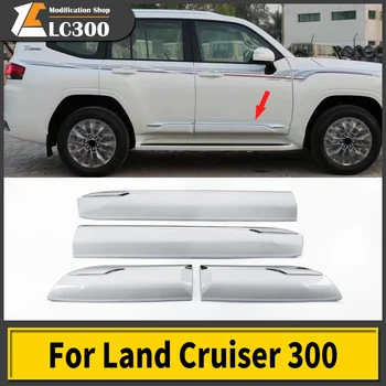 2022 2021 Toyota Land Cruiser 300 için LC300 J300 Araba Kapı Anti-Çarpışma Trim Şerit Modifikasyon Aksesuarları ZX VXR GX GXR GR