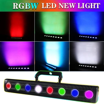 YENİ RGBW 96W LED bar ışığı Ses Müzik renkli LED duvar yıkama ışıkları DMX hattı İçin Mükemmel Sahne Parti DJ Disko Düğün aydınlatma