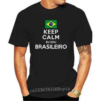Brezilya Dünya Takımı Ab Sou Brasileiro Im Brezilyalı Logo Tasarım T Shirt 2021 Yeni Kısa Kollu Erkek Spor Erkek Gömlek Tops