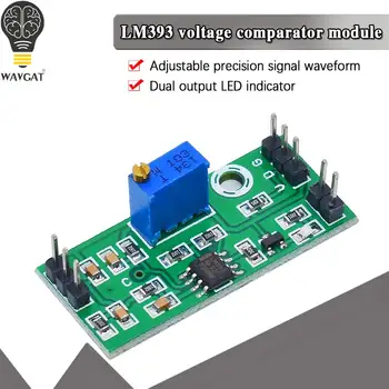 LM393 3.5-24V Voltaj Karşılaştırıcı Modülü Yüksek Seviye Çıkış Analog Karşılaştırıcı Kontrol LED Göstergesi İle