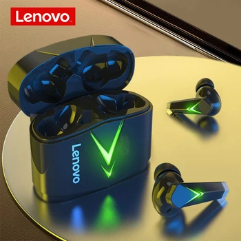 Lenovo LP6 oyun kulaklıkları TWS kablosuz kulaklıklar Spor Bluetooth Kulaklık HİFİ Gürültü Azaltma Müzik Kulak İçi mikrofonlu kulaklık