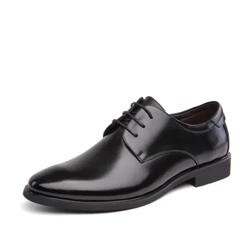 Erkek ayakkabısı Bahar Yaz Resmi Hakiki Deri Iş rahat ayakkabılar Erkekler Elbise Ofis lüks ayakkabı Erkek Nefes Oxfords erf4