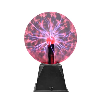 Sihirli plazma topu dokunmatik ses plazma masa lambası 3 4 5 6 8 inç ışık küre yıldırım küre ev gece lambası odası dekorasyon hediye