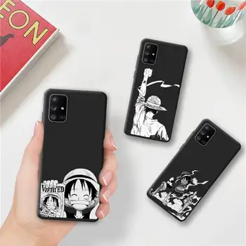 Japonya Anime Tek Parça Luffy Zoro Telefon Kılıfı İçin Samsung Galaxy A03S A52 A13 A53 A73 A72 A12 A31 A81 A30 A32 A50 A80 A71 A51 5G