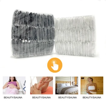 50-Pack Bayan Tek Kullanımlık Sütyen Bireysel Tek Kullanımlık Spa Salonu Üst Giysi İç Çamaşırı Güneşsiz Bronzlaşma