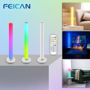 LED şerit ışık odası DEKOR TV bar masası Lambası Ortam Renkli RGB Atmosfer USB 5V Bilgisayar Gece Lambası yatak Odası