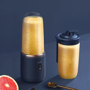 400 ml Taşınabilir smoothie blenderı Akülü Şişe Blender 1800 mAh Şarj Edilebilir Mini Sıkacağı Sallar Smoothie Taze Meyve Suyu