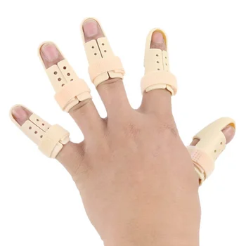 1 Adet Yeni erkek kadın sabit parmak kol basketbol parmak ekstansör tendon parmak eklem çıkığı sabit parmak ateli koruma