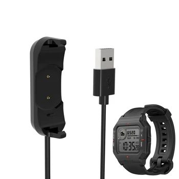 Smartwatch Dock şarj adaptörü USB Hızlı şarj kablosu Kablosu Tel Amazfit Neo Spor Kol Saati akıllı saat Aksesuarları