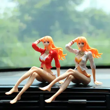 Anime Tek Parça Seksi Nami Şekil Prenses Oturan Ver. PVC Rakamlar Model Oyuncaklar Oto Aksesuarları Araba Dekorasyon