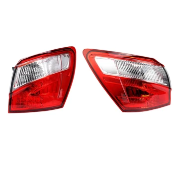 Araba LED Arka Kuyruk İşık Dış Nissan Qashqai 2010-2014 için AB Versiyonu