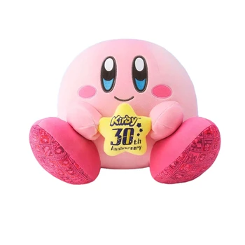 Kirby Yıldız Ödülü 30th Yıldönümü Deluxe Kirby B Ödülü Peluş Bebek Çevre Oyuncaklar Hobiler Dolması Çocuklar için Tatil Hediyeler
