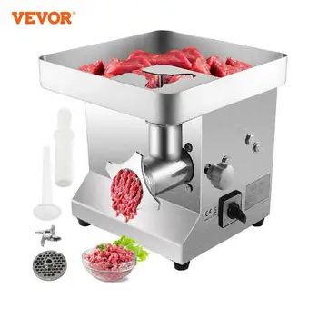 VEVOR Elektrikli Kıyma makinesi 250 kg/saat 300 kg / saat Ticari mutfak robotu sosis doldurucu Sığır Kıyıcı Ağır Ev Et Kıyma