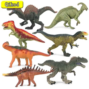 Içi boş Plastik Dinozor modeli oyuncak Tyrannosaurus Rex Spinosaurus Brachiosaurus Eylem Modeli Rakamlar çocuğun Doğum Günü noel hediyesi