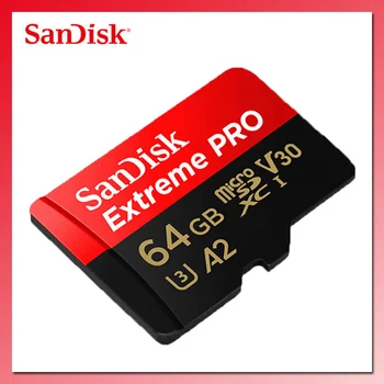 SanDisk Extreme PRO 128 GB Mikro SD 256 GB 400 GB Hafıza Kartı 64 GB Mikro SD Kart U3 4 K A2 V30 TF Kart 32 GB 170 M / s microsd SDHC / SDXC