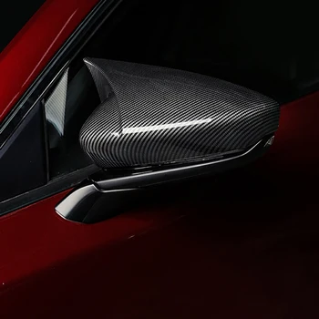 Dikiz aynası Kapağı Kapı yan ayna kapağı Trim için Mazda 3 Axela BP Aksesuarları 2020 2021 2022
