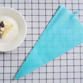 Yeniden kullanılabilir Silikon Buzlanma Boru Krem Tereyağı pasta torbası Kek Dekorasyon Aracı DIY Pişirme Çerezleri Boru Araçları Çanta Küçük Boy