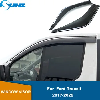 Ford Transit 2017 için 2018 2019 2020 2021 2022 Araba Pencere Siperliği Tente Güneş Yağmur Saptırıcı Barınakları Tonları Koruma Oto Aksesuarları