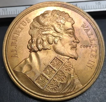 1824 Orijinal 1. SAYI Fransız Albrecht von Wallenstein Madalyası Wolff Durand tarafından