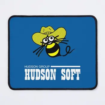 Hudson Yumuşak Kovboy Arı Logosu Mouse Pad Halı Mat Anime Oyun PC Oyun Oyun Erkek Masa Masa Mousepad Baskı Klavye Bilgisayar